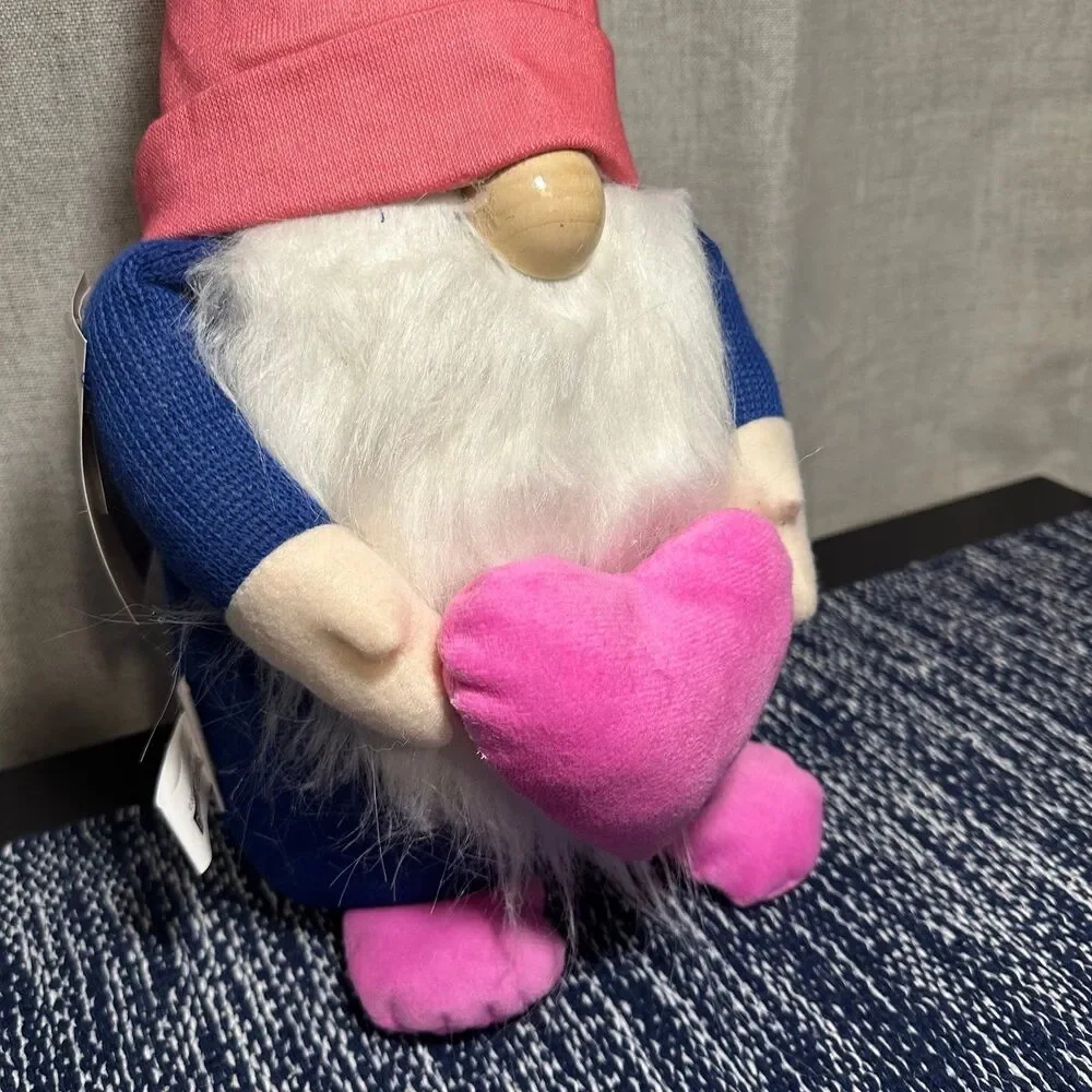 Holiday Decor Rainbow Love Gnome